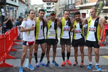 Emoción entre los compañeros del CA Llebeig Xàbia