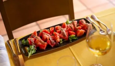 Ensaladas con productos de la tierra