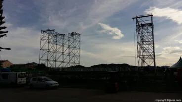 Escenario del Montgorock Festival