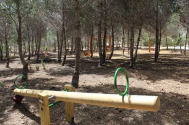 Nuvo parque biosaludable en Benitatxell