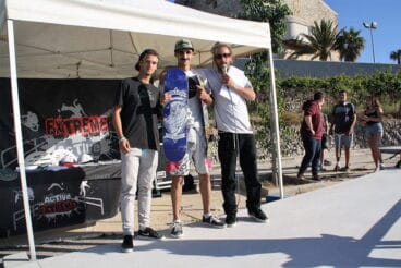 Skaters en Benitatxell