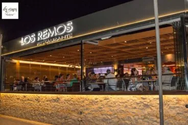 Terraza nocturna Restaurante Los Remos Jávea