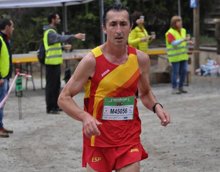 Víctor Fernández en la carrera