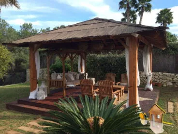 Pérgola con Chillout BricoMaderWood