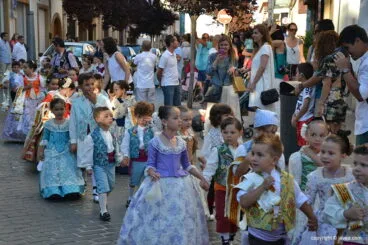 Pasacalle infantil de los Festeros de 2017