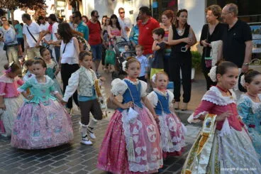 Pasacalle infantil de los Festeros de 2017