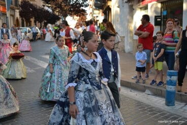Pasacalle infantil de los Festeros de 2017