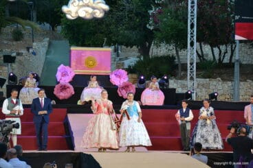 Proclamación Infantil de la reina de Fogueres Xàbia 2017