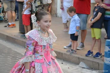 Pasacalle infantil de los Festeros de 2017