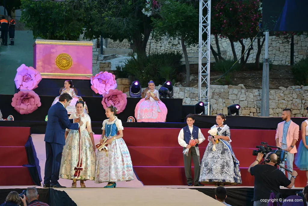 Proclamación Infantil de la reina de Fogueres Xàbia 2017