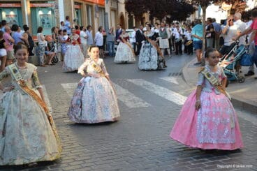 Pasacalle infantil de los Festeros de 2017