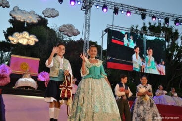 Proclamación Infantil de la reina de Fogueres Xàbia 2017