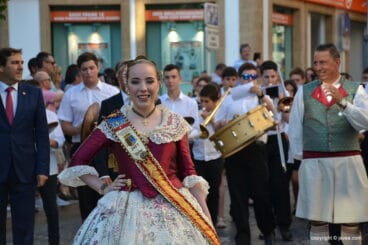 Pasacalle infantil de los Festeros de 2017