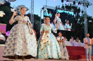 Proclamación Infantil de la reina de Fogueres Xàbia 2017
