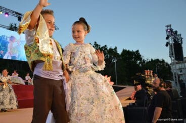 Proclamación Infantil de la reina de Fogueres Xàbia 2017