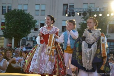 Proclamación Infantil de la reina de Fogueres Xàbia 2017