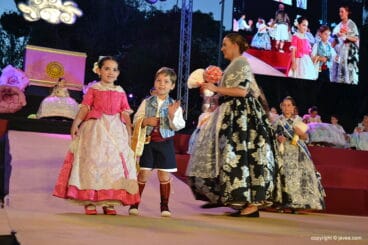 Proclamación Infantil de la reina de Fogueres Xàbia 2017