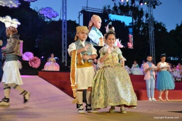 Proclamación Infantil de la reina de Fogueres Xàbia 2017