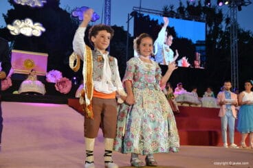 Proclamación Infantil de la reina de Fogueres Xàbia 2017