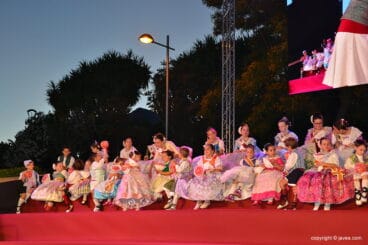 Proclamación Infantil de la reina de Fogueres Xàbia 2017
