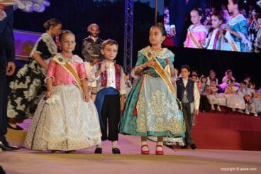 Proclamación Infantil de la reina de Fogueres Xàbia 2017
