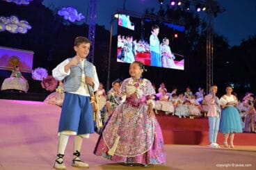 Proclamación Infantil de la reina de Fogueres Xàbia 2017