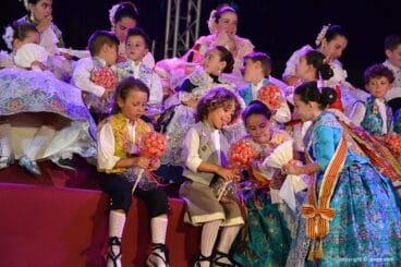 Proclamación Infantil de la reina de Fogueres Xàbia 2017