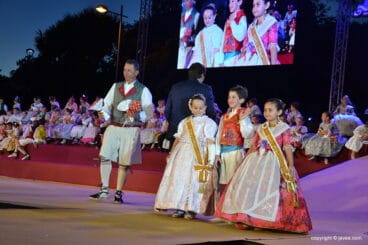 Proclamación Infantil de la reina de Fogueres Xàbia 2017