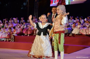 Proclamación Infantil de la reina de Fogueres Xàbia 2017