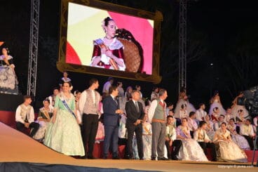 Acto de la Proclamación de la Reina de les Fogueres de Sant Joan 2017