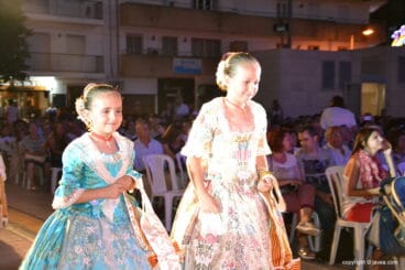 Proclamación Infantil de la reina de Fogueres Xàbia 2017