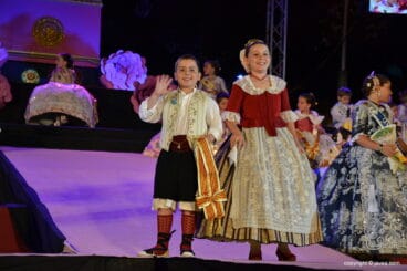 Proclamación Infantil de la reina de Fogueres Xàbia 2017