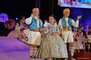 Proclamación Infantil de la reina de Fogueres Xàbia 2017