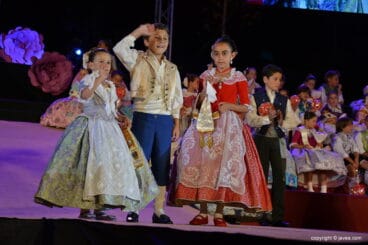 Proclamación Infantil de la reina de Fogueres Xàbia 2017