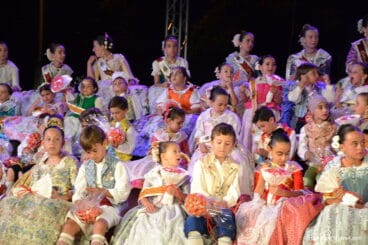Proclamación Infantil de la reina de Fogueres Xàbia 2017
