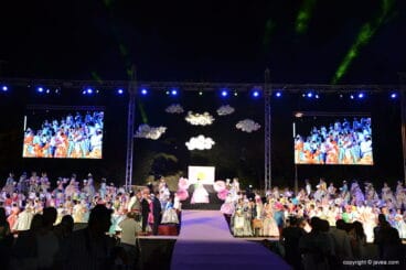 Proclamación Infantil de la reina de Fogueres Xàbia 2017