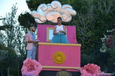 Bailarina, protagonista del cuento que ambienta el acto de la proclamación infantil