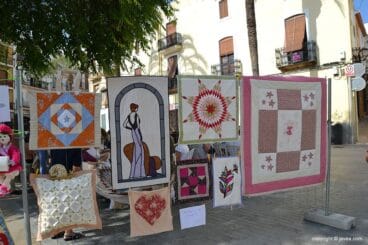 Colchas, cuadros, hechos de Patchwork