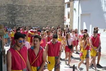 Pasacalle informal de Fogueres de Sant Joan Xàbia 2017