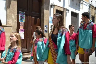 Pasacalle informal de Fogueres de Sant Joan Xàbia 2017