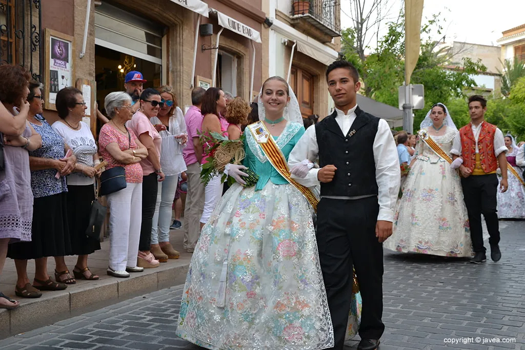 Ofrenda de flores Fogueres Sant Joan 2017