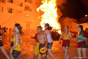 Nit de focs a Xàbia