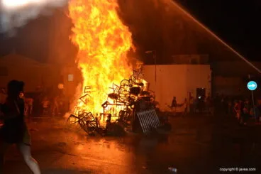 Nit de focs a Xàbia