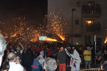 Espectáculo de Correfocs de Xarxa Teatre