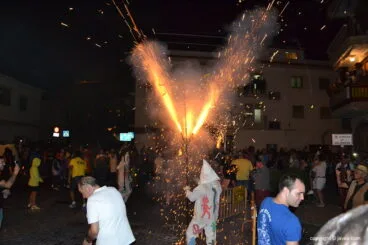Espectáculo de Correfocs de Xarxa Teatre