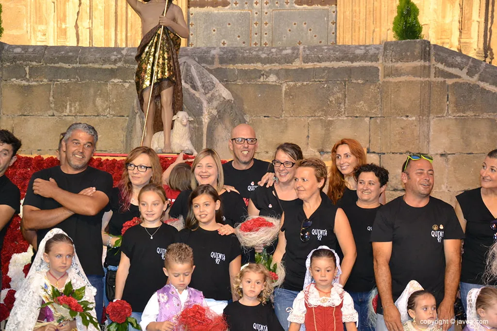 Ofrenda de flores Fogueres Sant Joan 2017
