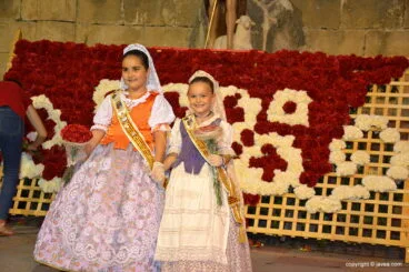 Ofrenda de flores Fogueres Sant Joan 2017