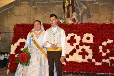 Ofrenda de flores Fogueres Sant Joan 2017