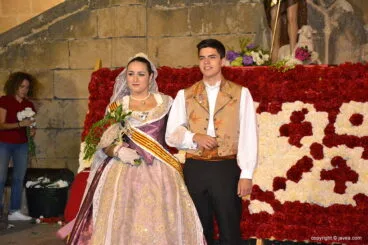 Ofrenda de flores Fogueres Sant Joan 2017