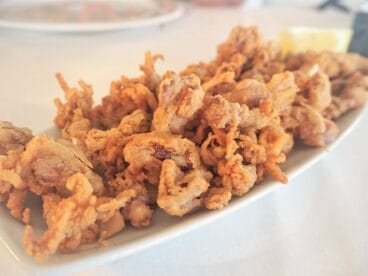 Entrante de chopitos – Restaurant Noguera